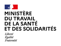 Logo Ministère du Travail de la santé et des solidarités